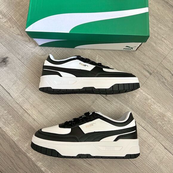 Puma Cali Dream Platform in Black and White size 9.5 women’s - NEW! - Picture 8 of 12